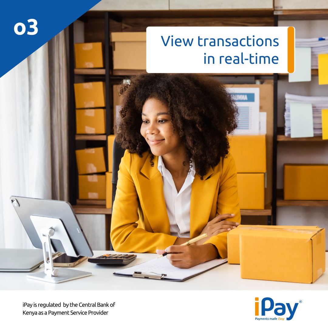 ipay_kenya's tweet photo. Reflect on how a versatile payment gateway can transform your business by offering the payment options your customers prefer.

Start offering your customers the payment options they prefer.

Link: https://t.co/KF8iE16kVN

#PaymentsmadeEasy #meiPay #iPay https://t.co/yEESS63kJZ