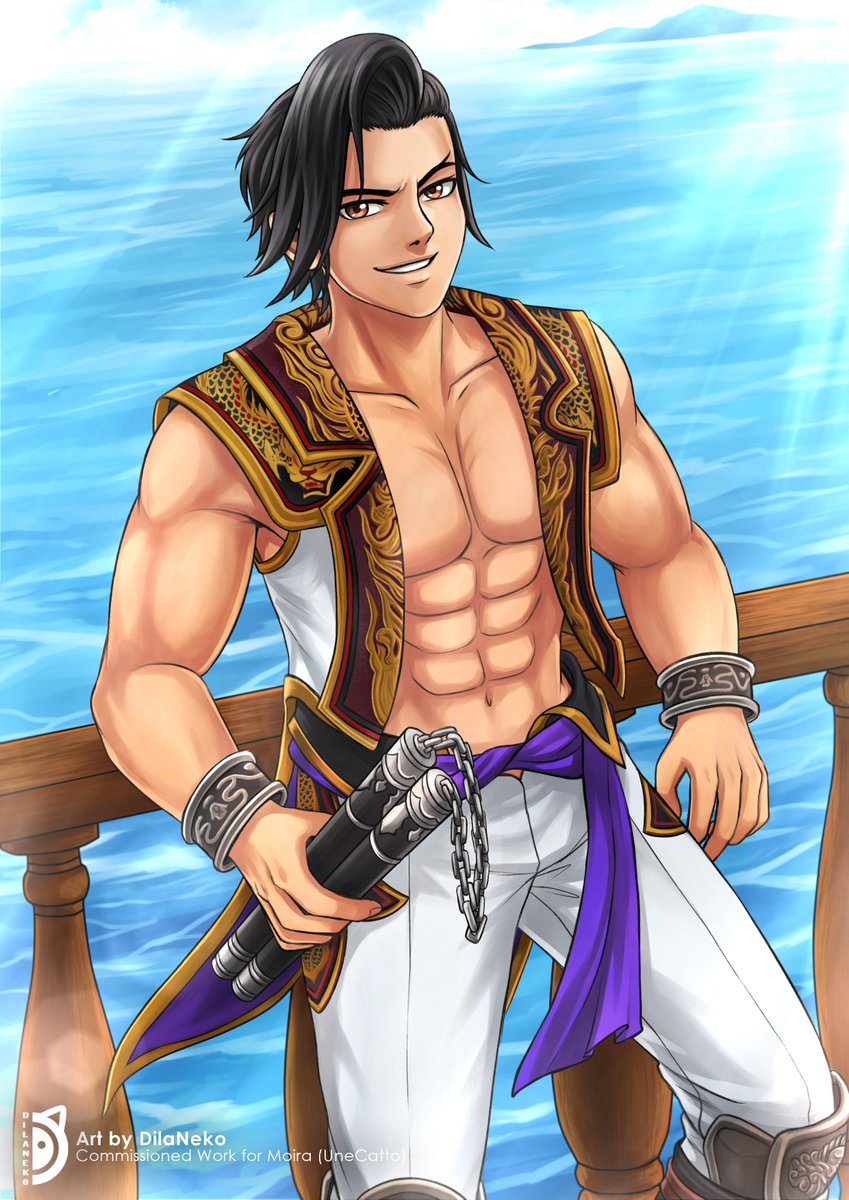 Maxi - Soulcalibur 2 ⚓️
Commission for <a href="/UneCatto/">⚓Moira ⚓</a> 
Thanks for commissioning! ✨✨✨