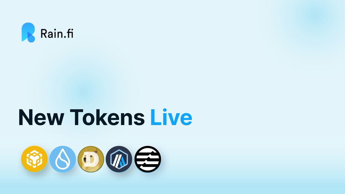 RainFi_'s tweet image. Rain, but make it cross-chain.

Starting now you can trade cloned @CloneProtocol:
$BNB, $SUI, $DOGE, $ARB and $APTOS

All on Solana, all natively 💙
