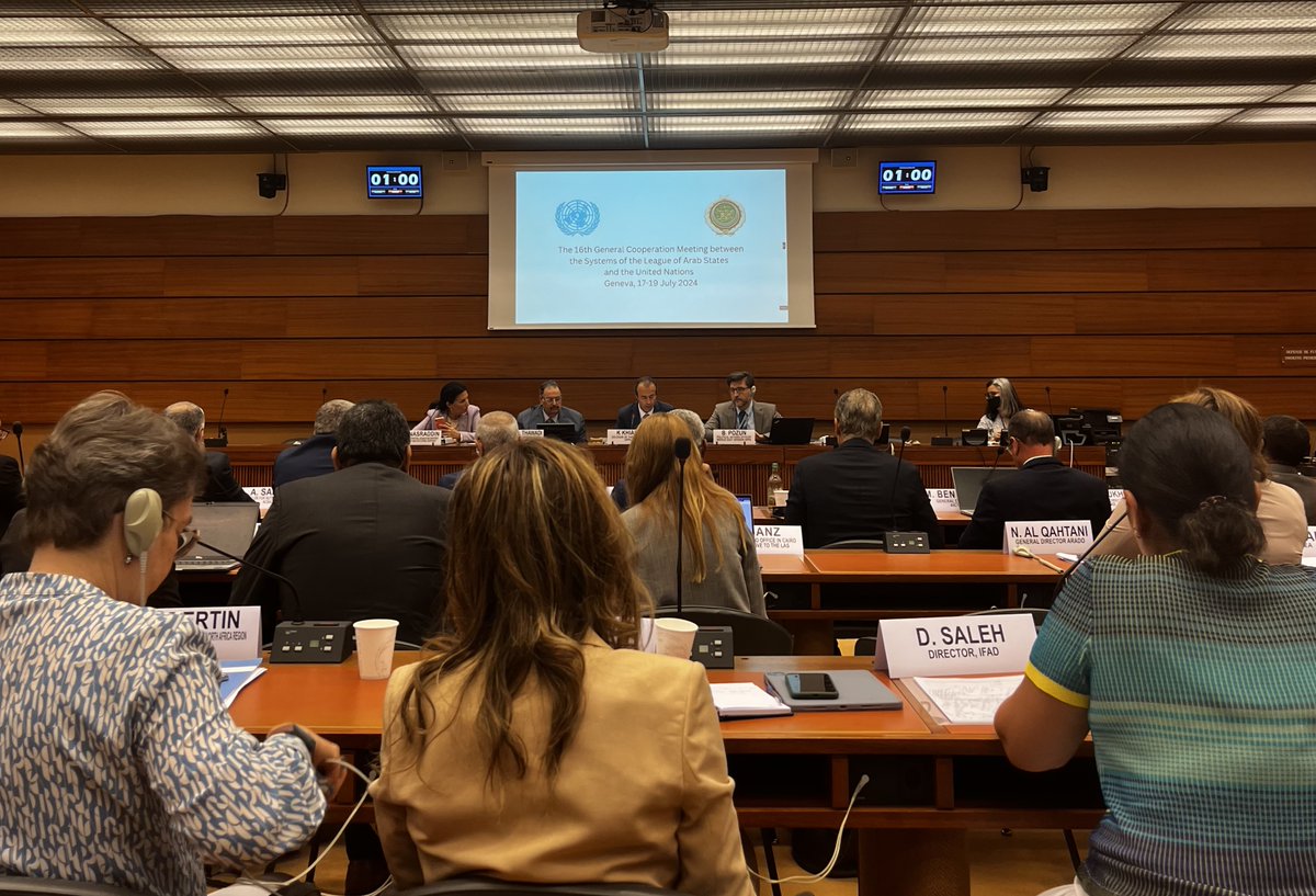 UN_OROLSI's tweet photo. On 17-19 July, #DDR Standing Capacity participated in the 16th General Cooperation Meeting between the League of Arab States (#LAS) and the @UN to further strengthen the partnership between the 2 organizations. DDRSC participation was funded by @GermanyDiplo. #OROLSI https://t.co/2cquvv5fb5