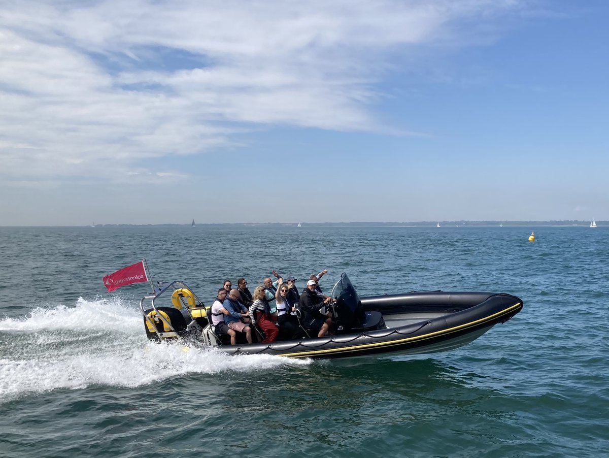 What a day! It had it all - 4 events, 4 locations, yacht and Ribs, lovely guests, outstanding crew, amazing food - and sunshine!