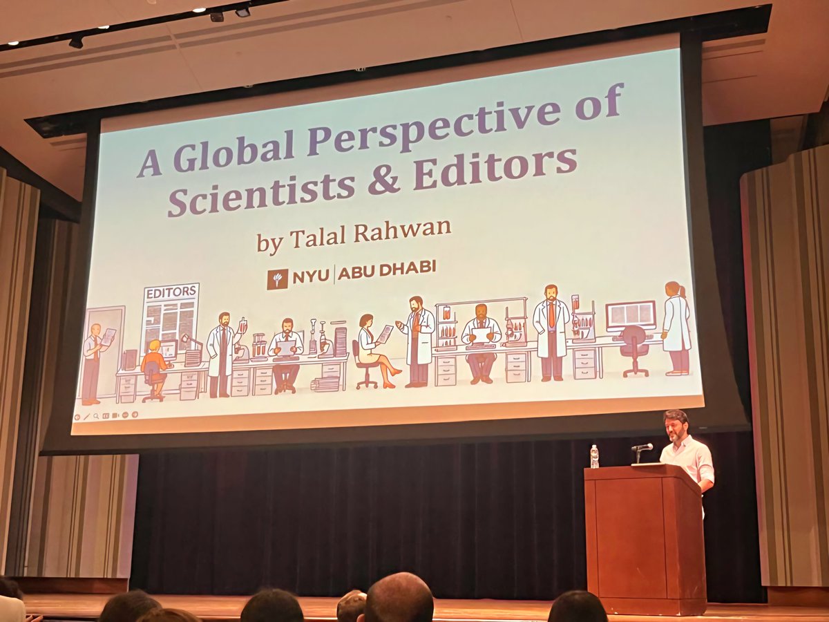 talalrahwan's tweet image. Grateful for the opportunity to deliver a keynote @IC2S2 discussing racial & gender disparities in academia, editorial conflicts of interest, and citation manipulation #NYUAD #ComputationalSocialScience #SciSci #ScienceOfScience #IC2S2