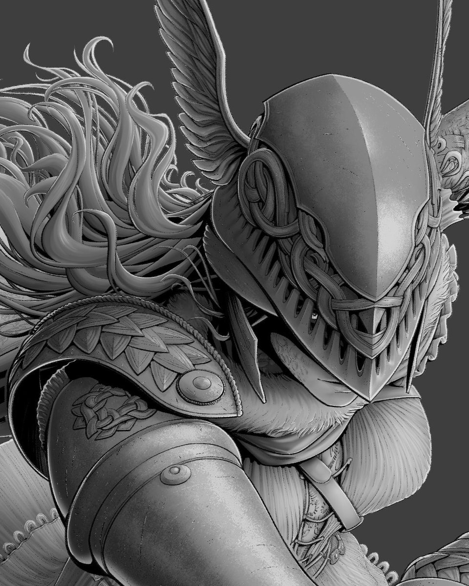 StudioOcami's tweet photo. Malenia, Blade of Miquella - Process
Here are the close-up images of our Malenia illustration. 
Malenia was definitely one of the toughest bosses in Elden Ring, excluding the dlc.
But we still love her❤️
#eldenring #malenia #eldenringfanart #fromsoftware #bandainamco #studioocami https://t.co/PLX3wrm4Ir