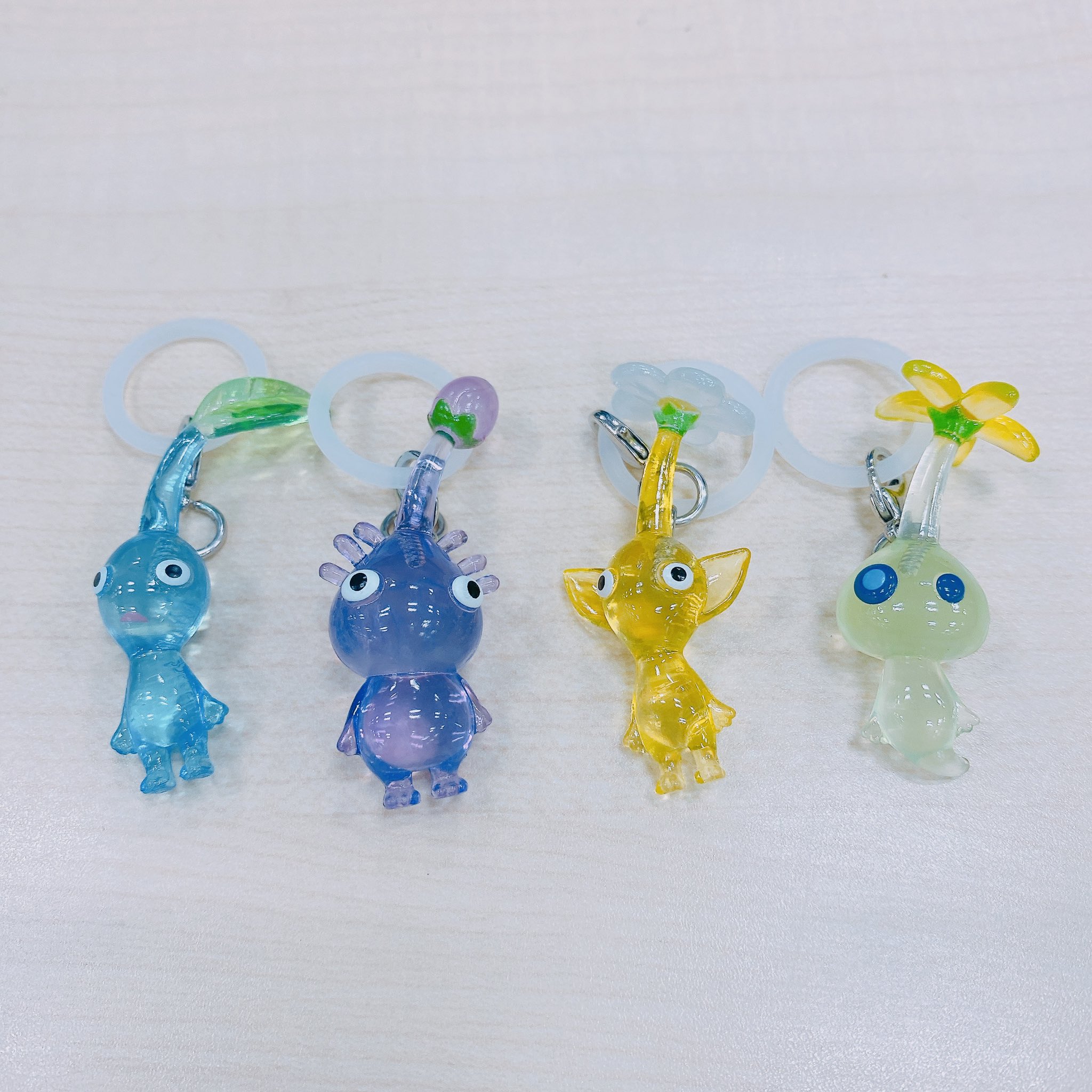 ピクミン　マスコット&フルーツグミ2 コンプリート　まとめ売り　めじるしアクセ 1セット限り！8種類 セミコンプリート ピクミン マスコット