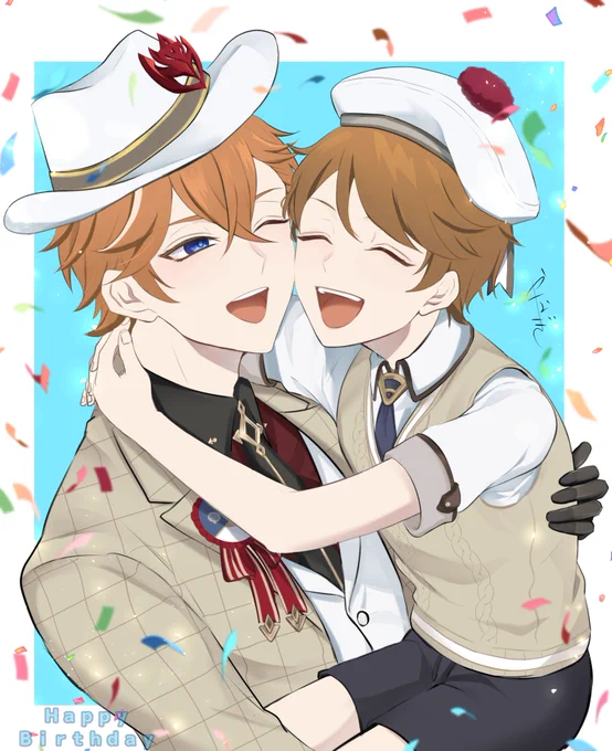 タルお誕生日おめでとう!  #Tartaglia #タルタリヤ生誕祭2024 #Genshinlmpact