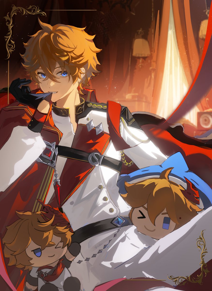 luozhoumoon's tweet photo. 生日快乐！🥳🥳#タルタリヤ生誕祭2024 #Childe #Tartaglia #タルタリヤ https://t.co/GhaBqOL0sQ