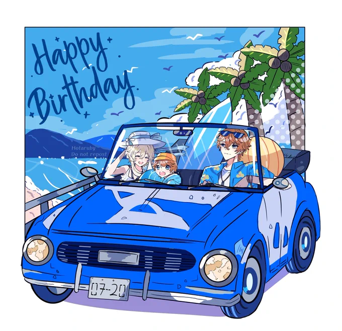 Birthday-day-off #タルタリヤ生誕祭2024#タルタリヤ生誕祭 