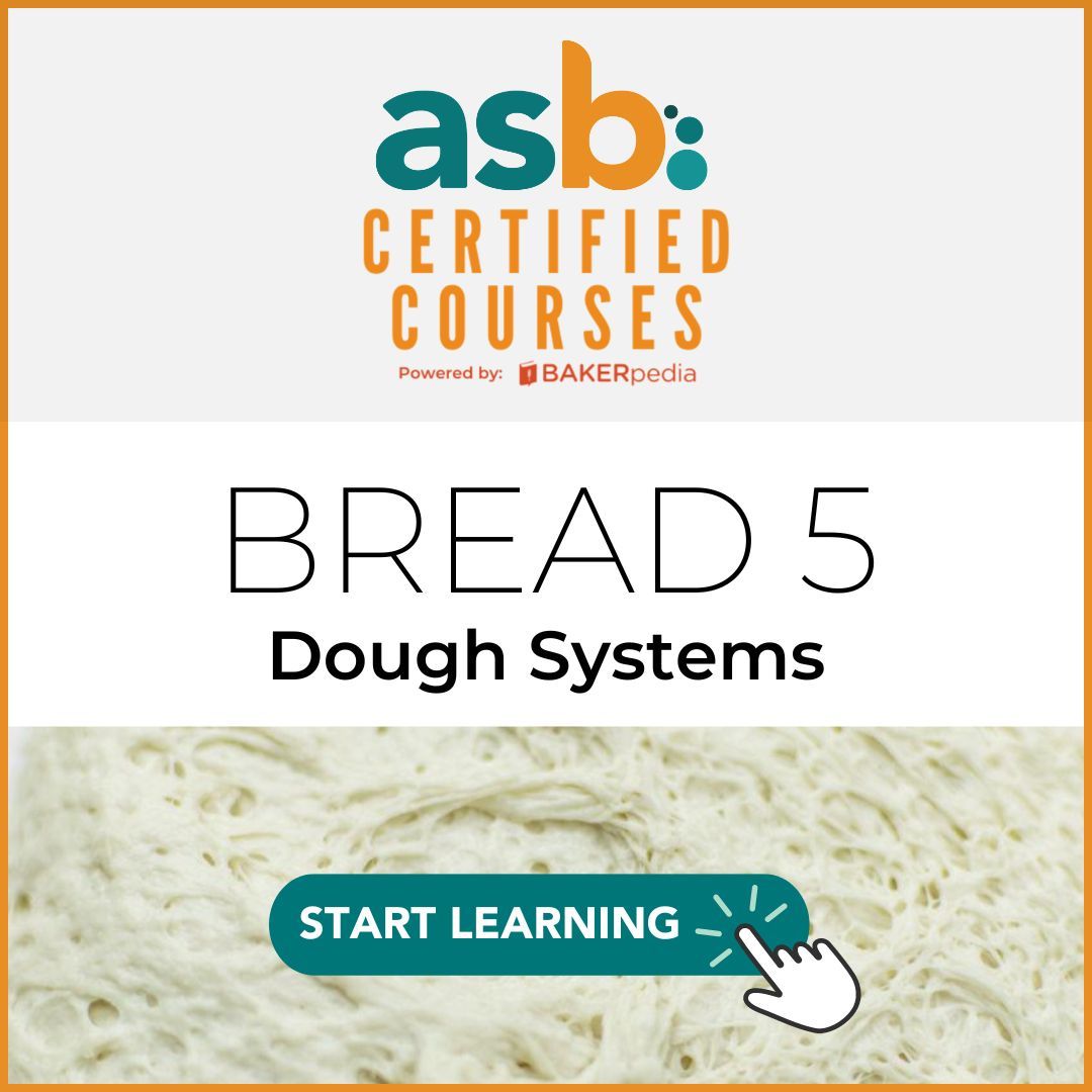 amsocbaking's tweet image. Have you checked out our Bread Certified course on dough systems? It’s a great way to upskill your team, allowing them to learn at a flexible pace and earn completion certificates.

Get started here: buff.ly/3zL7m4V 

#ASBOnTheRise #BreadProduction #Bakers