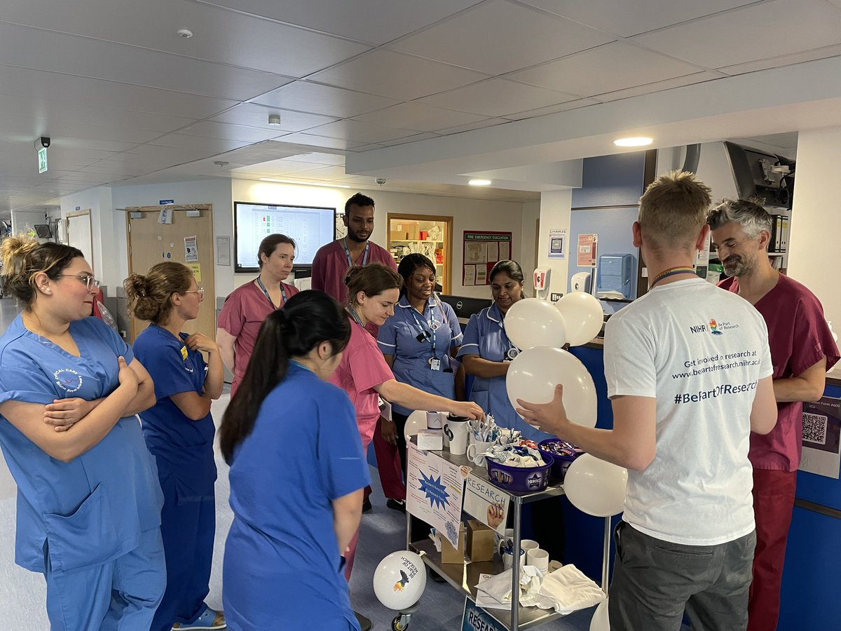 Katie Ashton 💙 (@katieashton40) on Twitter photo A great morning trolley dashing in ICU/ ED highlighting the research we participate in <a href="/uhbwNHS/">University Hospitals Bristol and Weston NHS FT</a>
Thanks to <a href="/NIHRtakepart/">Be Part of Research</a> <a href="/Airways_3/">AIRWAYS-3</a> <a href="/MARCH_trial/">MARCH</a> <a href="/CoMiTEDTrial/">CoMiTED Trial</a> <a href="/UKRoxTrial/">UK-ROX Trial</a> <a href="/GenomiccStudy/">GenOMICC Study</a> CRASH4 and Aspect -thanks for all the pens they went down a storm!!
<a href="/jes4bris/">Jeremy Bewley</a> <a href="/mjcthomas74/">Matt Thomas</a> A great morning trolley dashing in ICU/ ED highlighting the research we participate in <a href="/uhbwNHS/">University Hospitals Bristol and Weston NHS FT</a>
Thanks to <a href="/NIHRtakepart/">Be Part of Research</a> <a href="/Airways_3/">AIRWAYS-3</a> <a href="/MARCH_trial/">MARCH</a> <a href="/CoMiTEDTrial/">CoMiTED Trial</a> <a href="/UKRoxTrial/">UK-ROX Trial</a> <a href="/GenomiccStudy/">GenOMICC Study</a> CRASH4 and Aspect -thanks for all the pens they went down a storm!!
<a href="/jes4bris/">Jeremy Bewley</a> <a href="/mjcthomas74/">Matt Thomas</a>