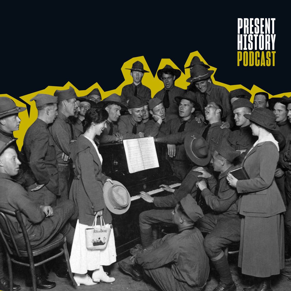 Music has always been able to elicit powerful emotional reactions in its listeners, and this was utilised to an impressive degree by those artistes and music halls that rallied to the war effort. Find out how in the new episode of the Present History Podcast. 

Out now!
