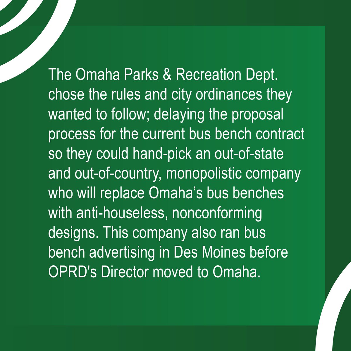 BestBuySignsOma's tweet photo. What is happening with the Omaha Bus Program? 🚏🚌

Full details are written at https://t.co/reci6m6iR2. 🔗 Please consider leaving a comment there as well, or following our social media for more information on what happened to the Omaha Bus Bench Program. #OmahaBusBench #OOH https://t.co/PEnoNV38V9