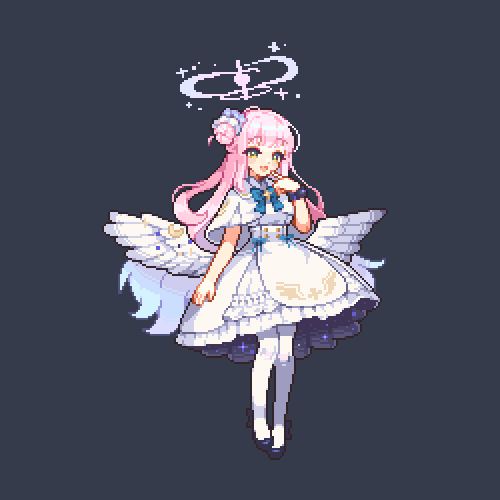 #ブルアカ 
#pixelart #ドット絵