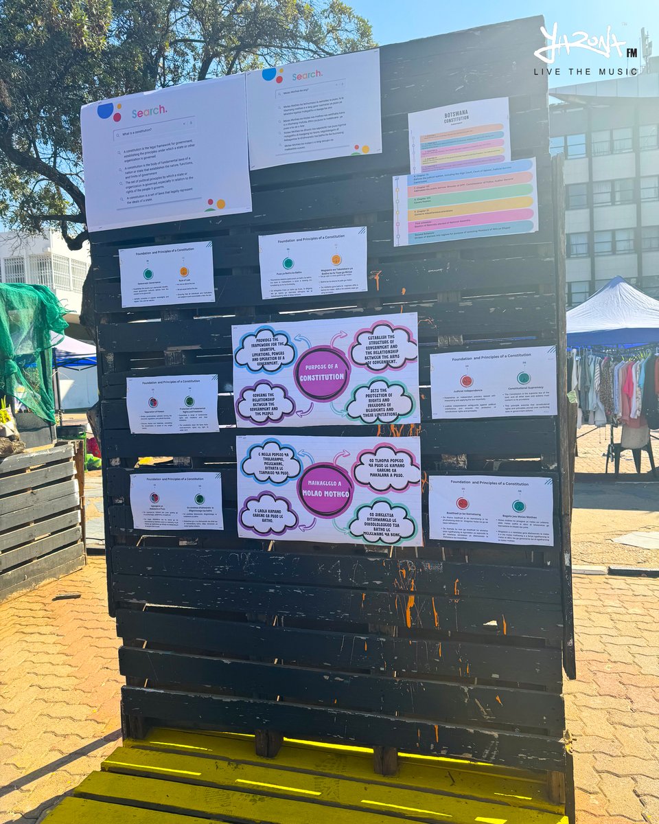 yaronafm's tweet photo. The event was brought to you through the collaborative efforts of Molao Matters, Botswana Center for Public Integrity, Motheo O Mosha, Young Minds Africa and Stepping Stones International. #YaronaFM #LiveTheMusic #25ActsOfKindness #CuddleUpLeRona https://t.co/K4KIdpiO65