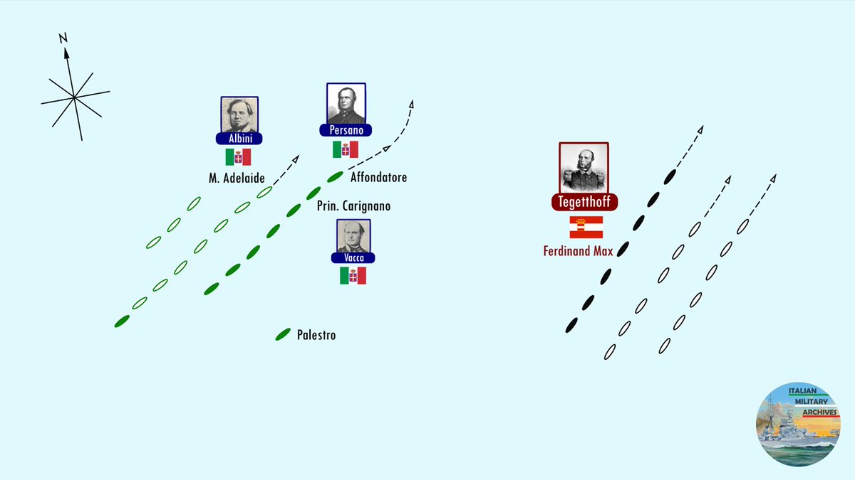 ITM_archives's tweet photo. 20th July 1866, the Battle of Lissa, a bad day for the Regia Marina.
An event often cited but rarely analysed in detail. I tried to do my humble part in this mini documentary: https://t.co/qTAqc4bkNZ
#battle #lissa #waratsea #regiamarina https://t.co/zZdnfZSAcQ