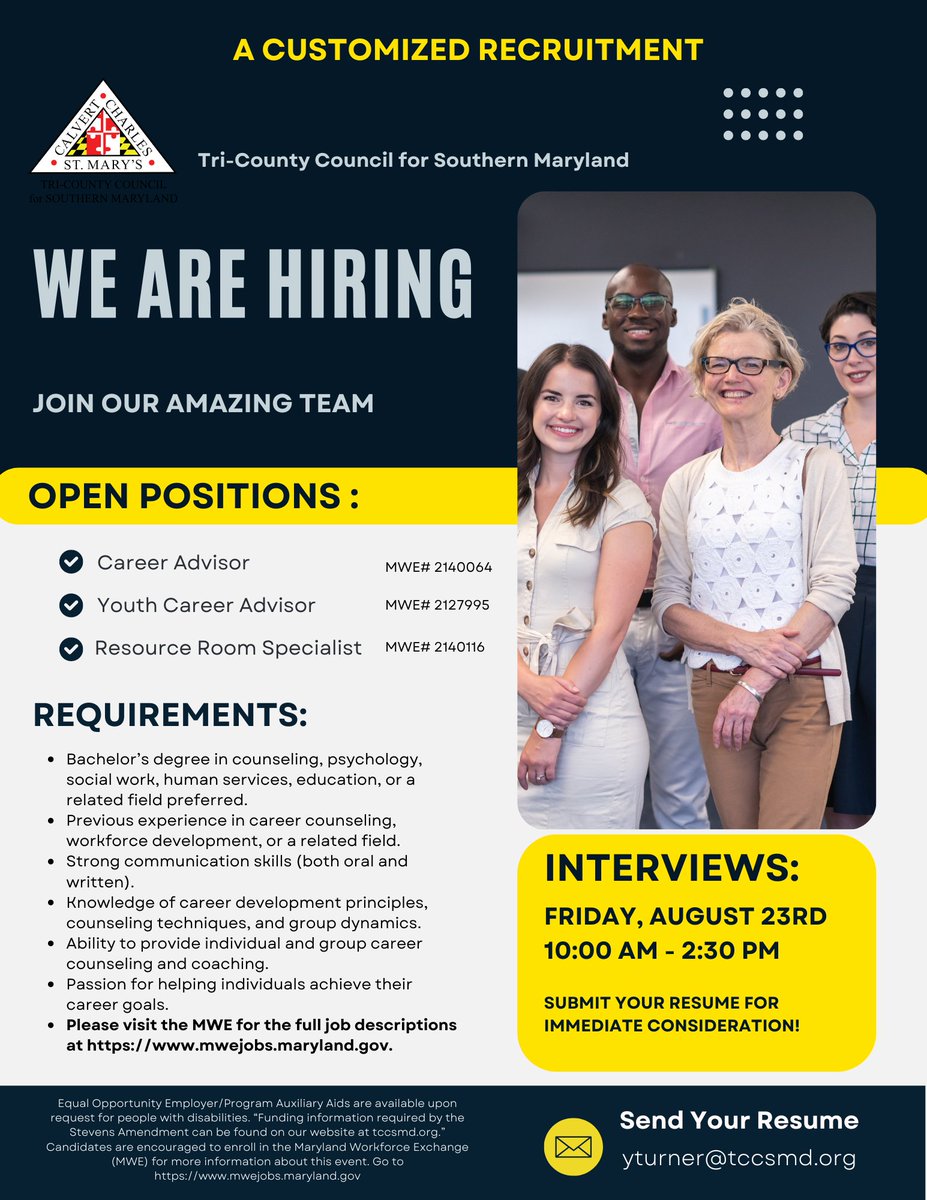 Tri-County Council of SoMD tweet media