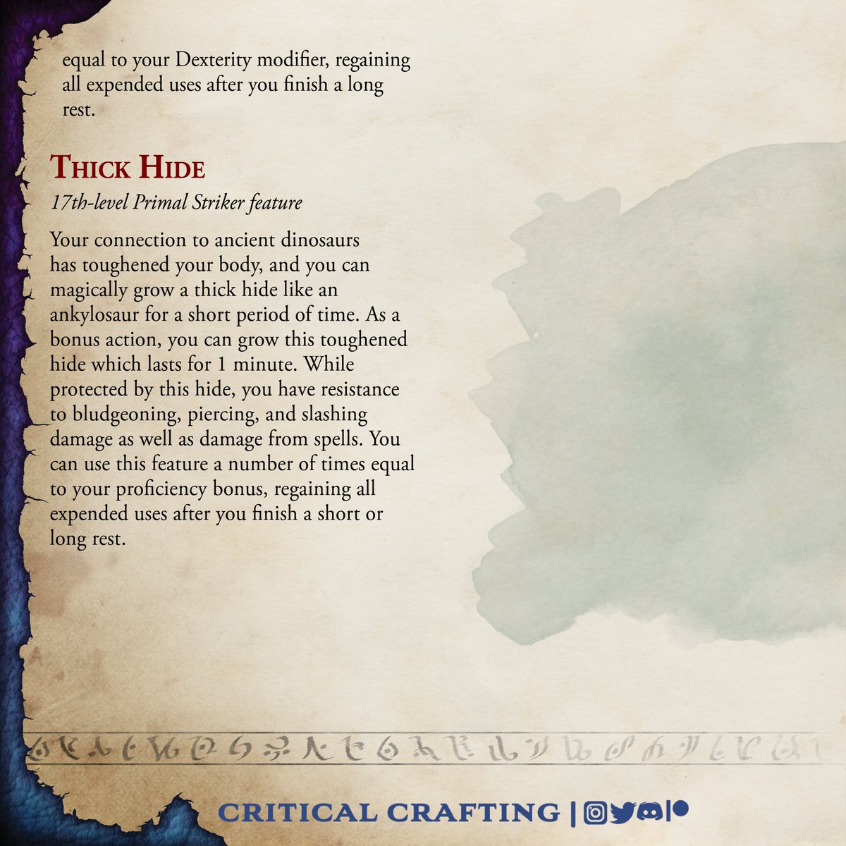 Dillon Olney | Critical Crafting tweet media