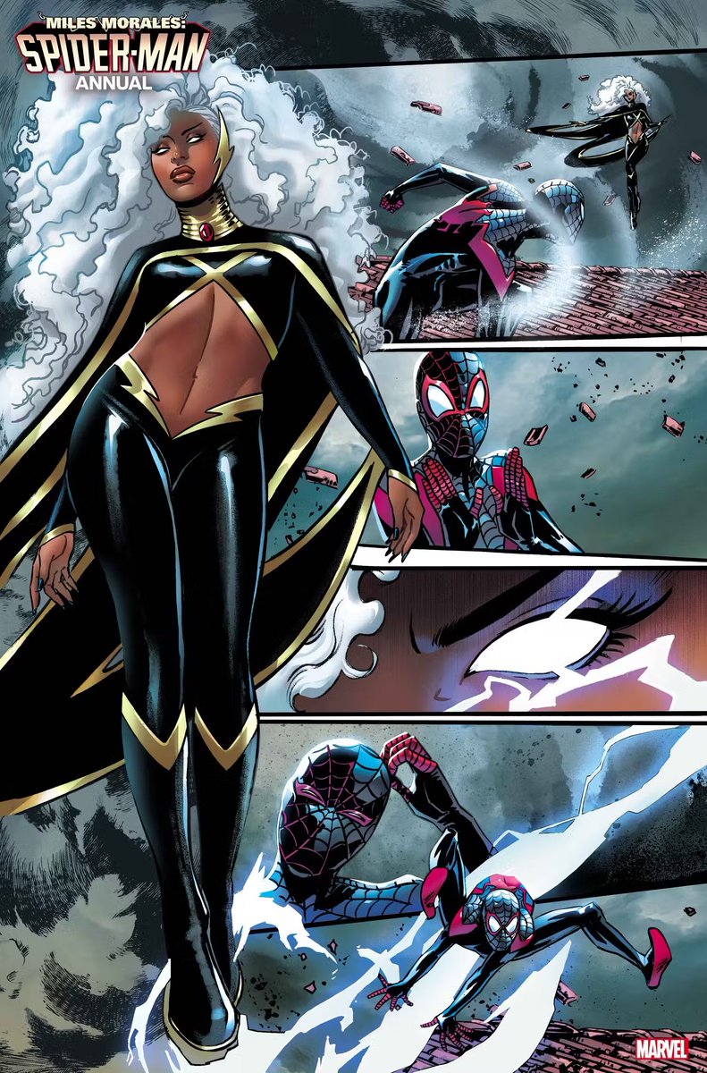 ororoswind's tweet photo. STORM in Miles Morales: Spider-Man Annual #1?
Out August 2024 ⚡️ https://t.co/ePqE1Uq1nK