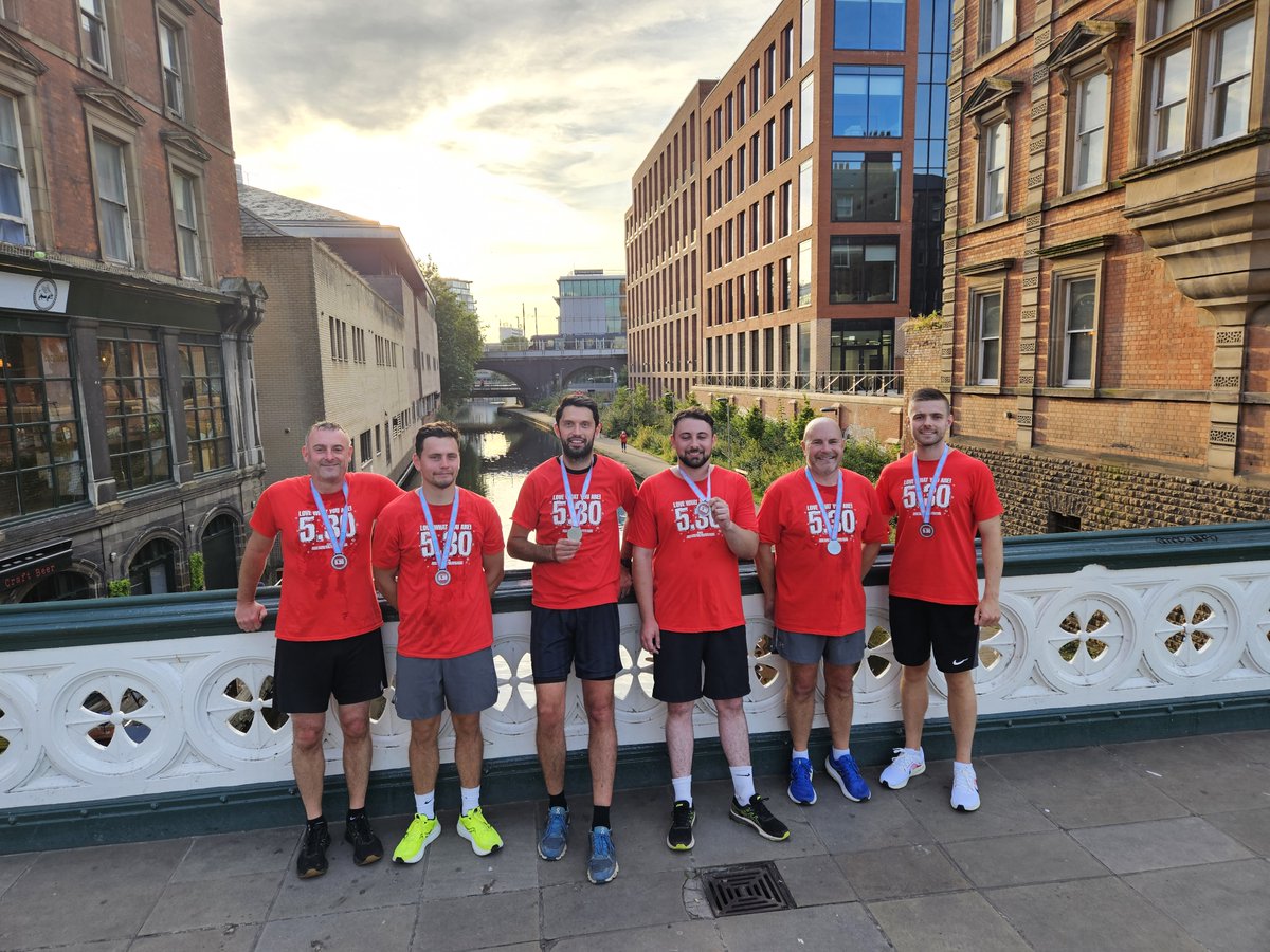 Congratulations to our participants in this mornings <a href="/run530uk/">Run 5.30 UK</a> in Nottingham. A concept originating in Italy to get people exercising early in the morning (5.30 am) before work and run 5K. The route ran through the streets of Nottingham, and past our Castle Meadow Campus project.