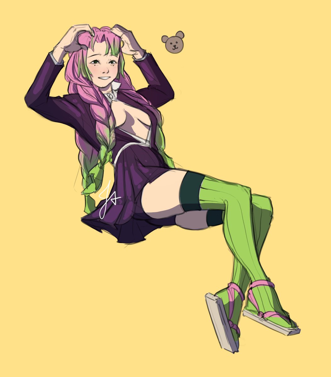 laikaduck7's tweet image. sketched mitsuri on stream! nice to get back to mindlessly drawing
#DemonSlayer #MitsuriKanroji #sketchstreamer