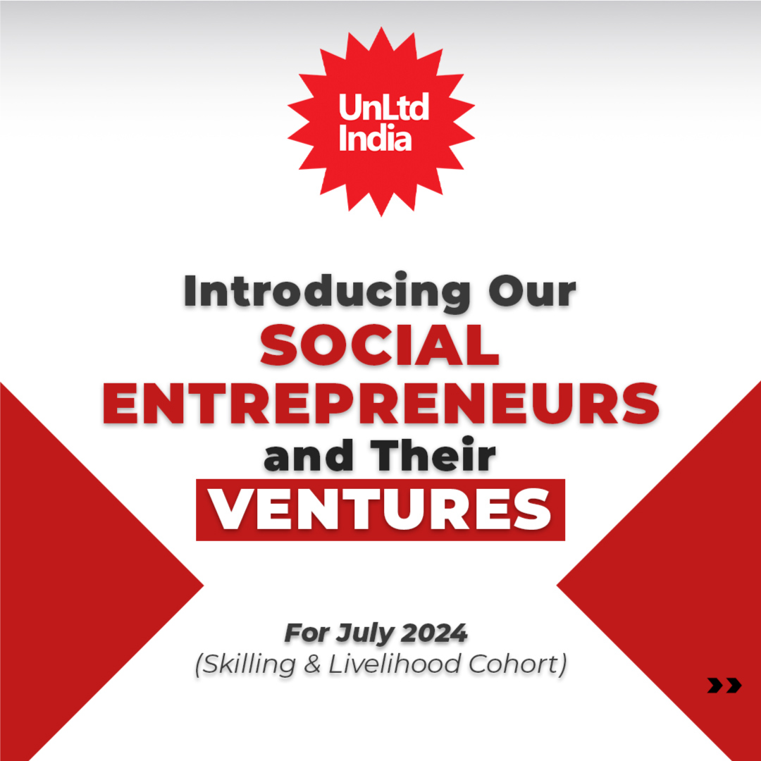 unltdindia's tweet photo. 𝗠𝗲𝗲𝘁 𝗢𝘂𝗿 𝗻𝗲𝘄 𝗯𝗮𝘁𝗰𝗵 𝗼𝗳 𝗦𝗼𝗰𝗶𝗮𝗹 𝗘𝗻𝘁𝗿𝗲𝗽𝗿𝗲𝗻𝗲𝘂𝗿𝘀 𝗶𝗻 𝘁𝗵𝗲 𝘀𝗲𝗲𝗱 𝗮𝗻𝗱 𝗯𝘂𝗶𝗹𝗱 𝘀𝘁𝗮𝗴𝗲𝘀. (𝟮/𝟮)

#UnLtdIndia #Skilling #livelihood #Socialimpact https://t.co/CNrataU2Eh