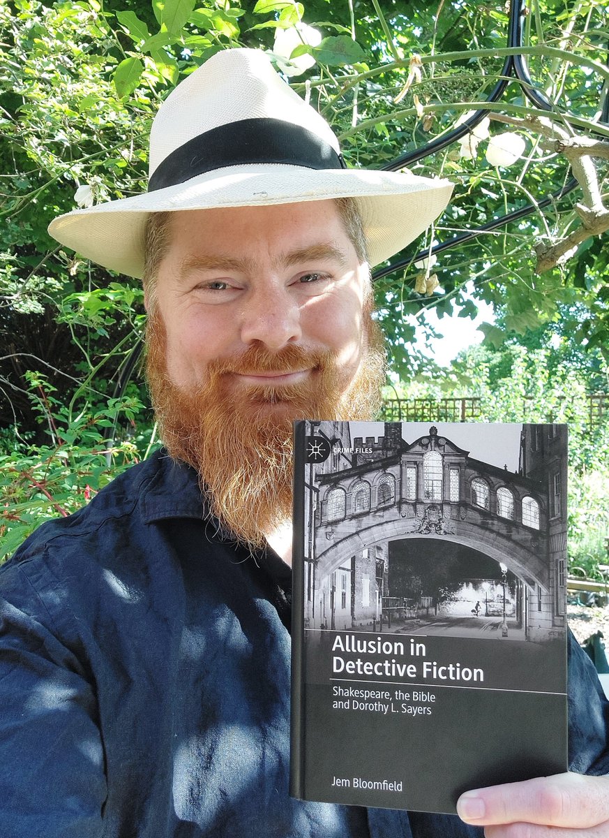 jembloomfield's tweet photo. Author copies are here, and ALLUSION IN DETECTIVE FICTION: SHAKESPEARE, THE BIBLE AND DOROTHY L. SAYERS is now published.  Huzzah!  This book has been years in the making, and I'm terribly pleased that it's out in the world. Here are a few pics and some of the ideas from the book https://t.co/7NrqUmnNcb