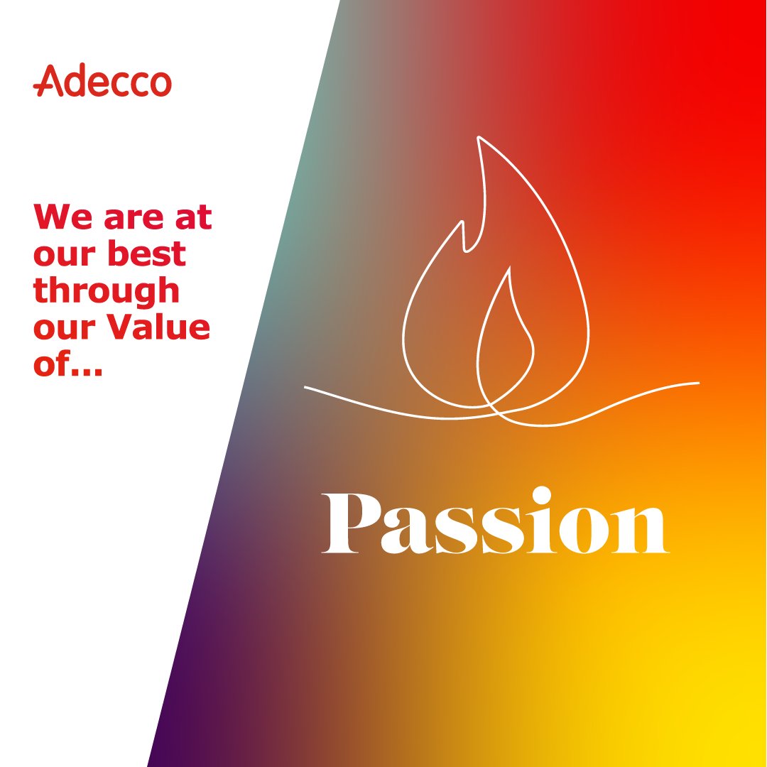 Στην Adecco είμαστε πιστοί στην αποστολή μας. Γεμάτοι από θετική ενέργεια, νοιαζόμαστε για ό,τι κάνουμε και είμαστε περήφανοι για τη δουλειά μας κάθε μέρα. 🚀
Κάθε έργο, κάθε στόχος και κάθε επιτυχία είναι αποτέλεσμα της αφοσίωσης και του πάθους μας.
#AdeccoGreece #OurValues