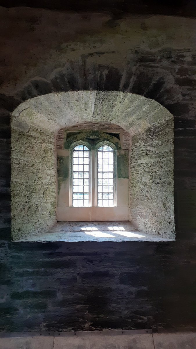 TorlandsA's tweet photo. ROMANTIC RUINS of Barry Pomeroy Castle have inspired visitors through the centuries with tales of hauntings, it’s also surrounded by amazing woodland &amp; these beautiful windows have been perfect for spotting wildlife outside the walls too #schooltrip #britishhistory https://t.co/6Sk6UVridH