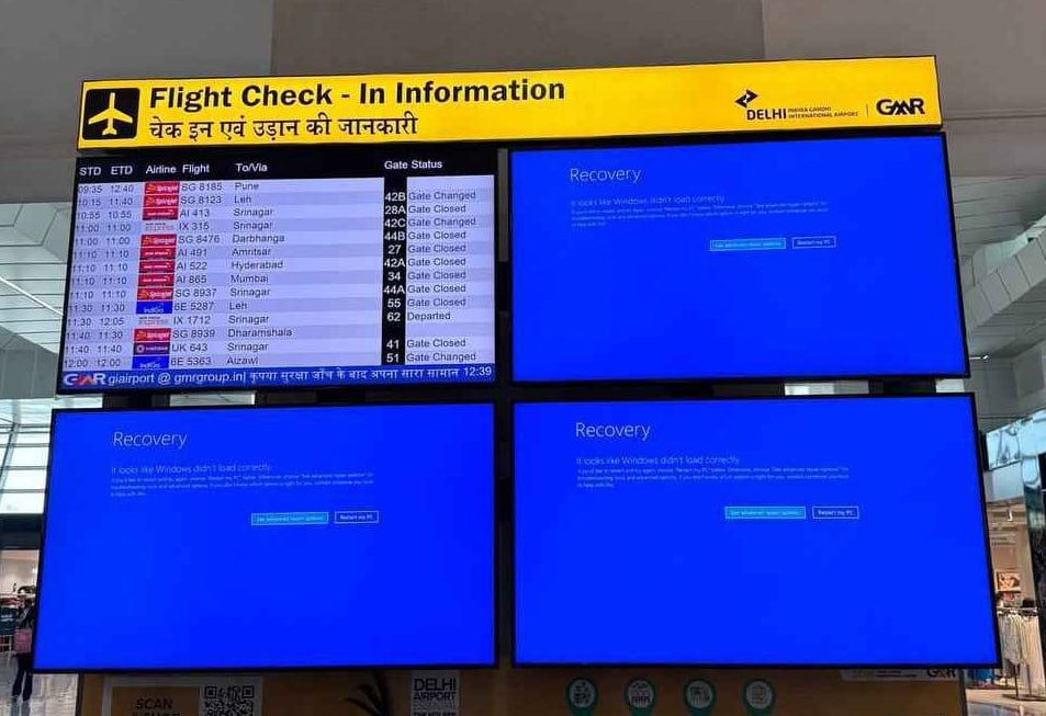 GLOBAL IT OUTAGE
- Caused by cybersecurity firm CrowdStrike
- Faulty update caused Windows to crash
- Affecting companies and organizations
- PCs showing 'Blue Screen of Death'
- Also affecting banks, airlines, media
- Many PCs have to be fixed one by one