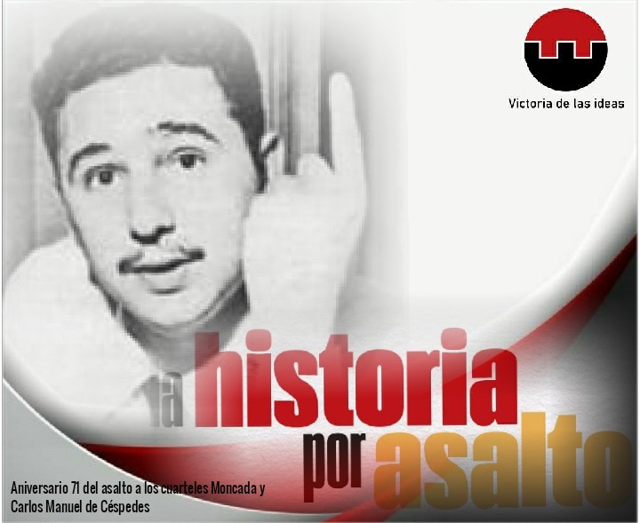 Tenía 26 años. Se enfrentaba más que a un ejército, a un sistema, y  luego, a un imperio. Pero tenía una estrategia de lucha correcta, confianza infinita en el pueblo y ponía su propia piel por delante. Hizo posible lo imposible: ¡tomar #LaHistoriaPorAsalto! #FidelPorSiempre