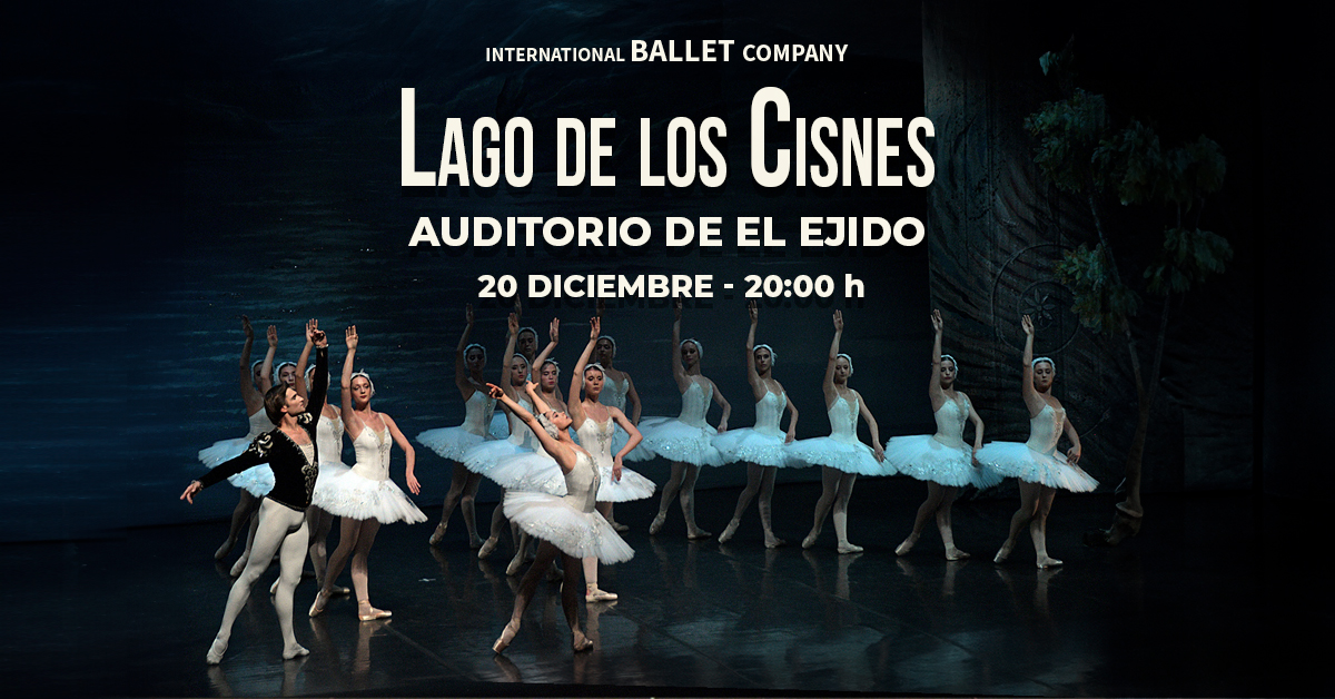 El clásico del ballet ‘El Lago de los Cisnes’ llega al Auditorio de El Ejido, el 20 de diciembre a las 20:00h, interpretado por International Ballet Company.
Entradas ya a la venta ⬇️
tickescena.com/Evento.aspx?id…
#lagodeloscisnes #swanlake #danza #balletclasico #ElEjido #Almeria