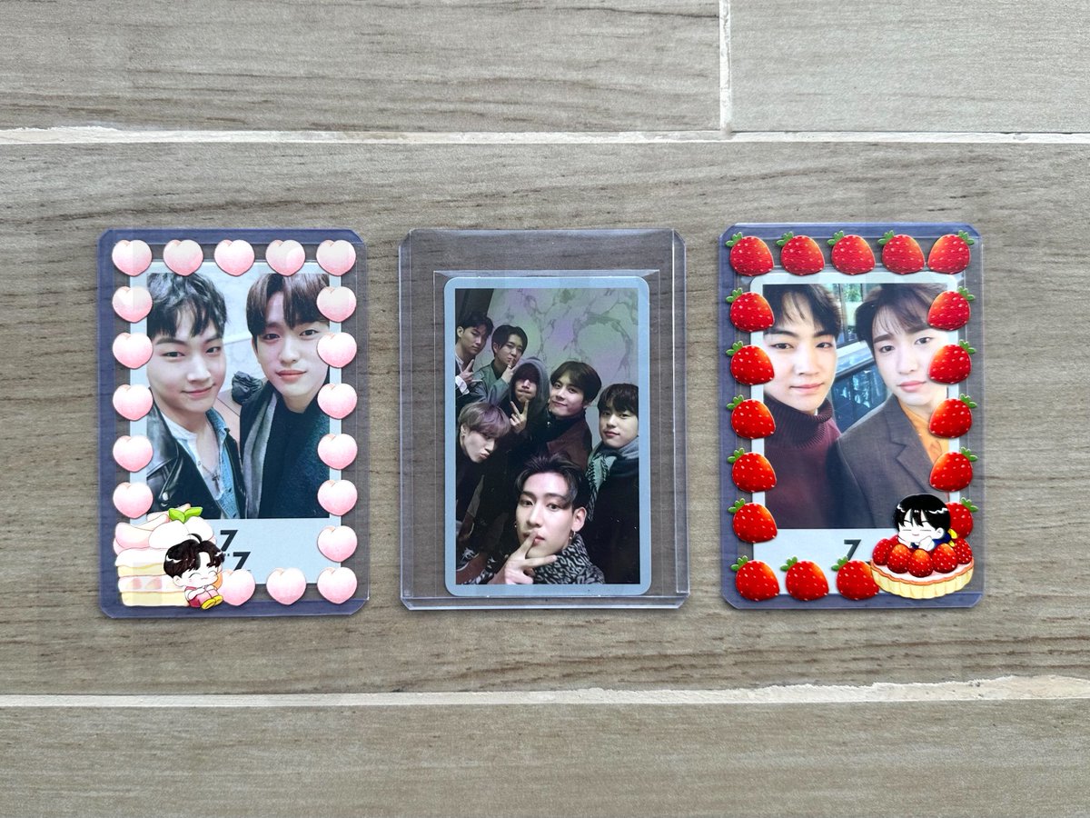 <a href="/peachahgase/">Jinyoung Daily | REST</a> hey J, thanks for such a quick and easy transaction~ the cards came securely packaged and in good condition. was nice chatting with you too~ I wish your dad a speedy recovery 🤍

#jinyoungdailyreviews