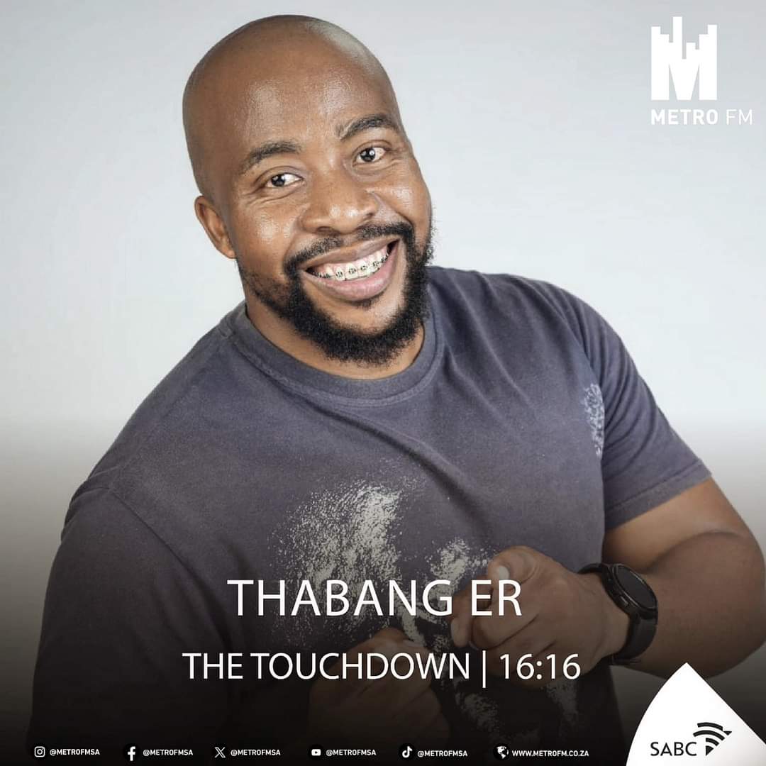 Thabang_ER's tweet photo. R A D I O 📍

#thetouchdown - METRO FM https://t.co/Fd3XU7CZUV