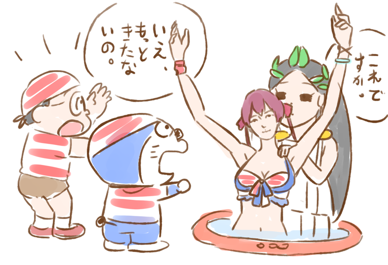 #これを見た人は無言で去年7月の画像を貼る