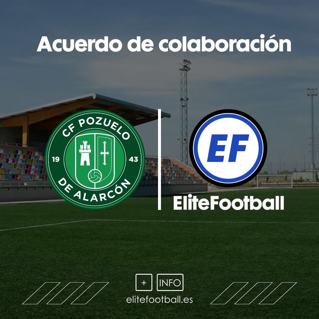 🤝⚽️ Acuerdo de colaboración con el <a href="/Cfpozuelo/">CF Pozuelo</a>

💪🚀 Unimos fuerzas para expandir dos proyectos sin límites.

ℹ Más info: elitefootball.es/noticias/acuer…

⏳ Pronto, más novedades...