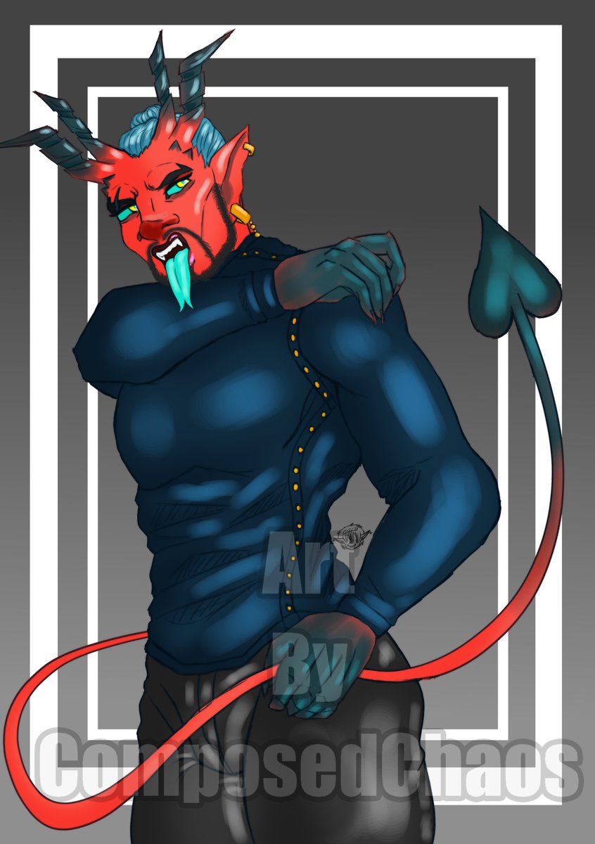 Composed_Khaos's tweet photo. Art Fight Attack on @volgayart starring Megethos.

I may have been banking this attack since last year.......... Lol https://t.co/GwoBwkn0Nd