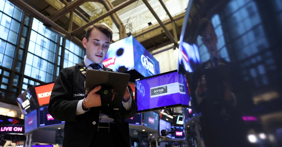 Reuters's tweet photo. Morning Bid: Volatility resurfaces, tech outage rankles https://t.co/LU1lH06S9T https://t.co/IjQDATwe5h