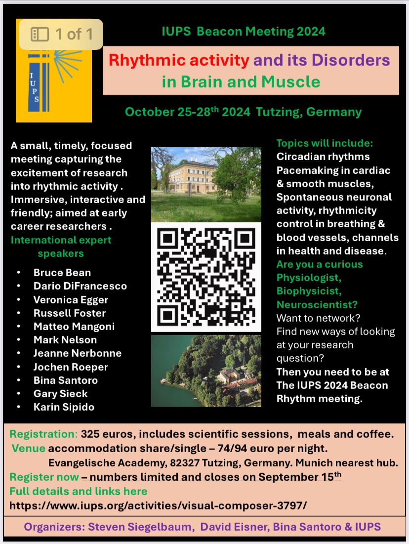 We are delighted to announce the inaugural IUPS Beacon Meeting, 25th-28th October 2024. Find out more here: iups.org/save-the-date-…