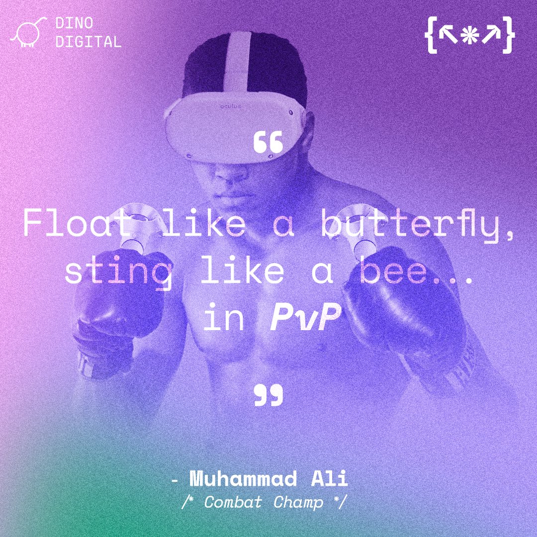 dinodigital_'s tweet photo. Muhammad Ali, the legend of the ring and the virtual arena! 🥊🎮 Whether it’s in the ring or in PvP, show your skill and grace.

#GamerQuotes #PvPLife #MuhammadAli #GamingCulture https://t.co/lfRKcQvs8C