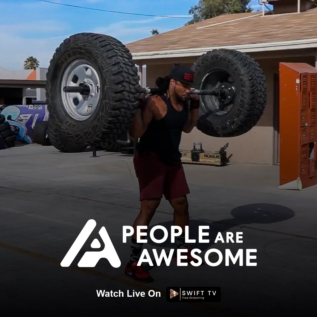 playswift_tv's tweet photo. The world is filled with incredible stories waiting to be told, and Swift TV brings them to you with People Are Awesome! This program dives deep into the lives of ordinary people achieving extraordinary things.
#swifttv #peopleareawesome #freestreaming #adsupported #bingeworthy https://t.co/VxGpo3Ep6F