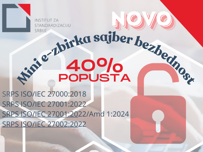 Da li su vaši lični podaci, brojni nalozi zaštićeni na internetu? Kakav god odgovor da date, za to je zaslužena digitalna bezbednost. I ona je standardizovana. Zato je ISS kreirao mini e - zbirku standarda iz grupe ISO 27000.  Dostupna odmah: bit.ly/3SfnUZv