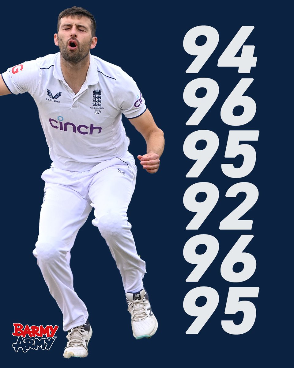 TheBarmyArmy's tweet image. Mark Wood's first over back 🤯

RAPID.

#ENGvWI