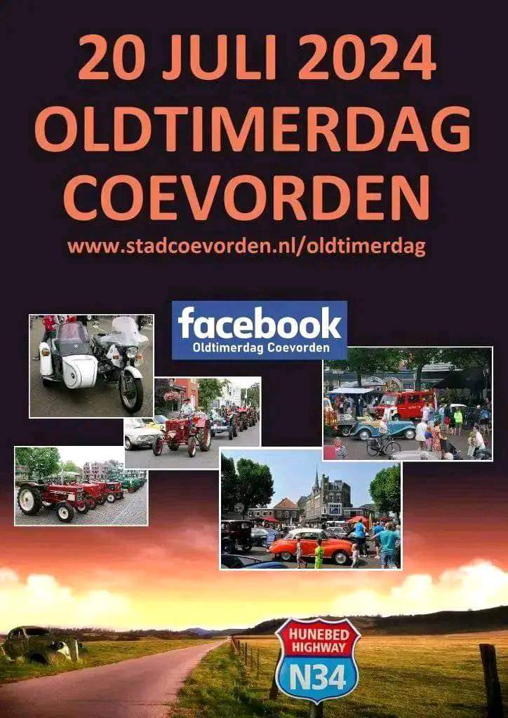 Oldtimergekkies allemaal naar Coevorden!
#oldtimer #oldtimerdag #Coevorden #StadCoevorden #StadvanStrijd #StadvanVerhalen 
facebook.com/oldtimercoevor…