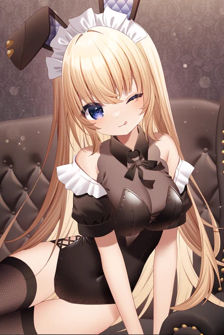 もちもち太ももバニーメイドさん