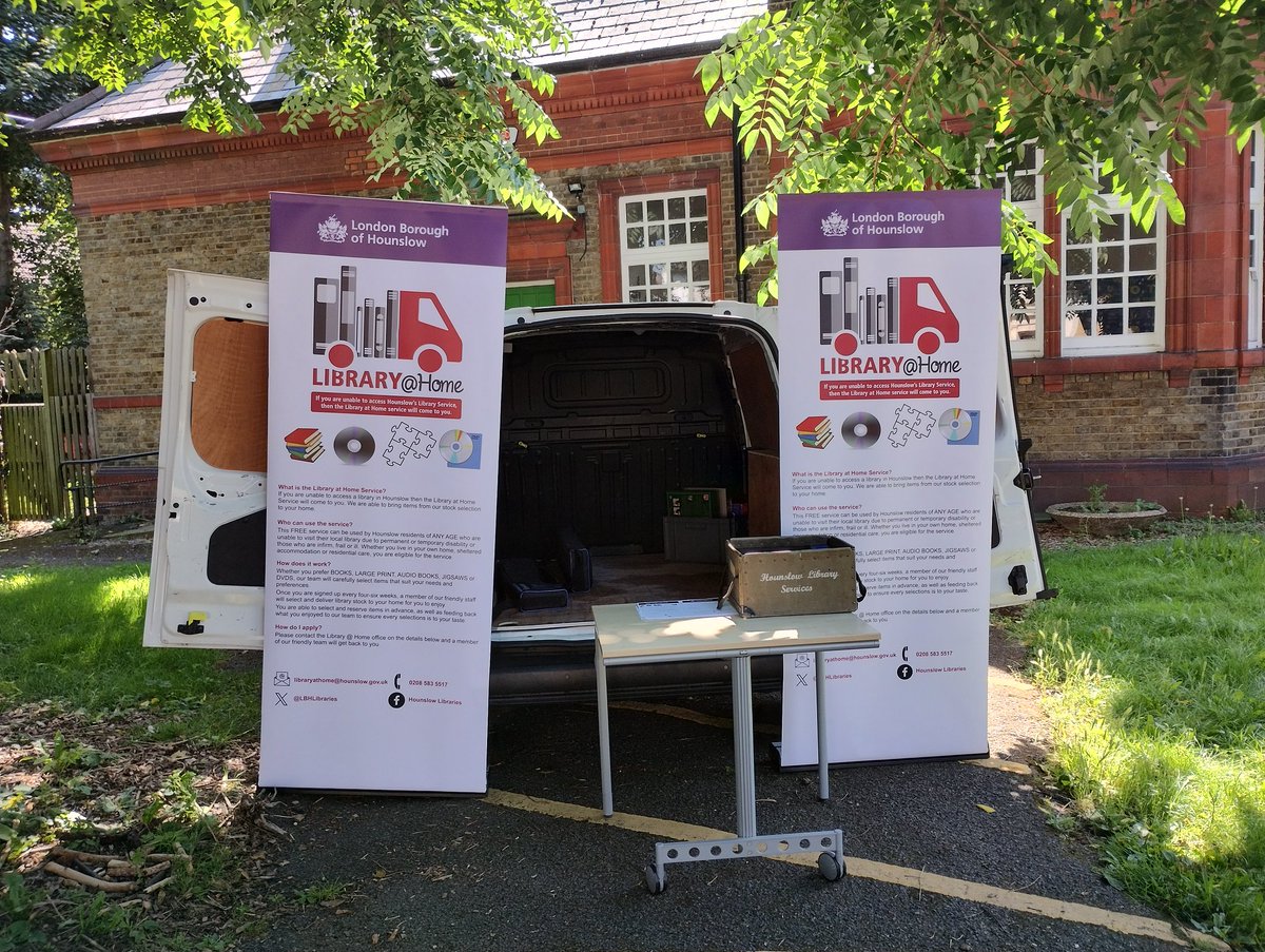LBHLibraries's tweet image. Our library at home team are also at Brentford today, with information about how we bring the library to those who can&apos;t get to us!
#ServicesSpotlight #LibraryAtHome