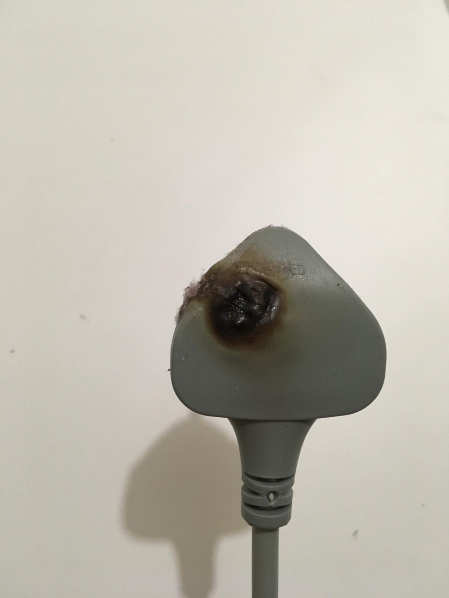 gem_gem1's tweet photo. @JohnLewisRetail @johnlewishelp @HooverUSA @Hoover_UK tumbleD literally blew up, burning out plug &amp; socket, sparking. 29 mths old. Shockingly JL are refusing to replace &amp; want to send Hoover repair out to mend it.Unacceptable! NOT what you expect JL. #recallhoover #johnlewisfail https://t.co/A6Mx1m0hDm
