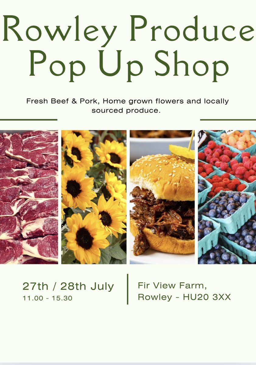 alison_woodall's tweet photo. Guess what we are doing it all again on the 27/28th July.
If anyone would like to order we do DPD next day delivery for Β£10.
#BritishBeef #FarmShop #RowleyProduce #BackBritishFarming #FarmtoFork https://t.co/MHIxsHbwzO
