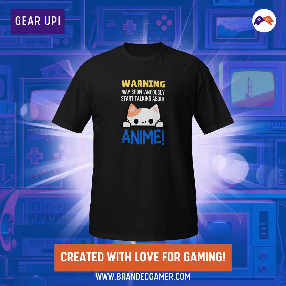BrandedGam28289's tweet image. Stand Out with Unique Gaming Shirts! 🎮 #GameTime #gamefun brandedgamer.com