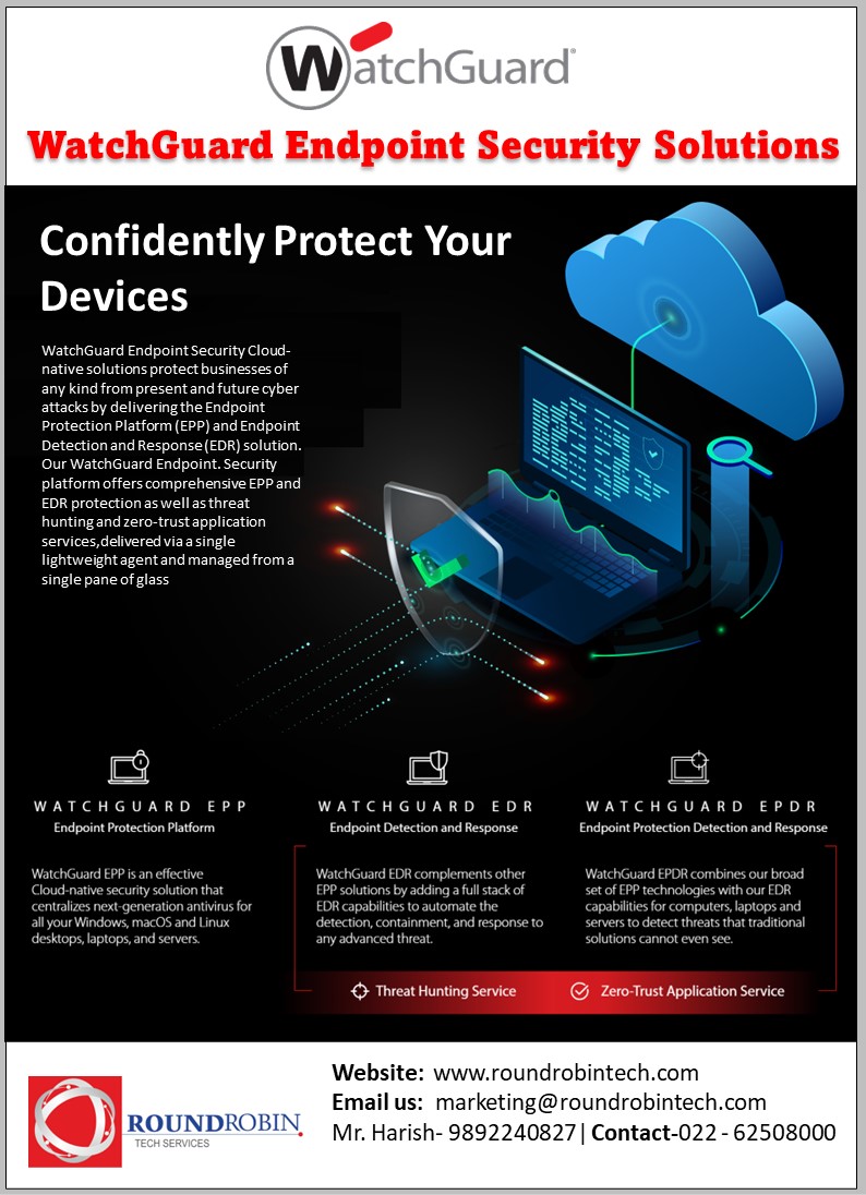 RoundrobinTech's tweet image. #EPP #Endpointsecurity #EPDR #Securitysolutions #EPDR #WatchGuard #devices #cloud