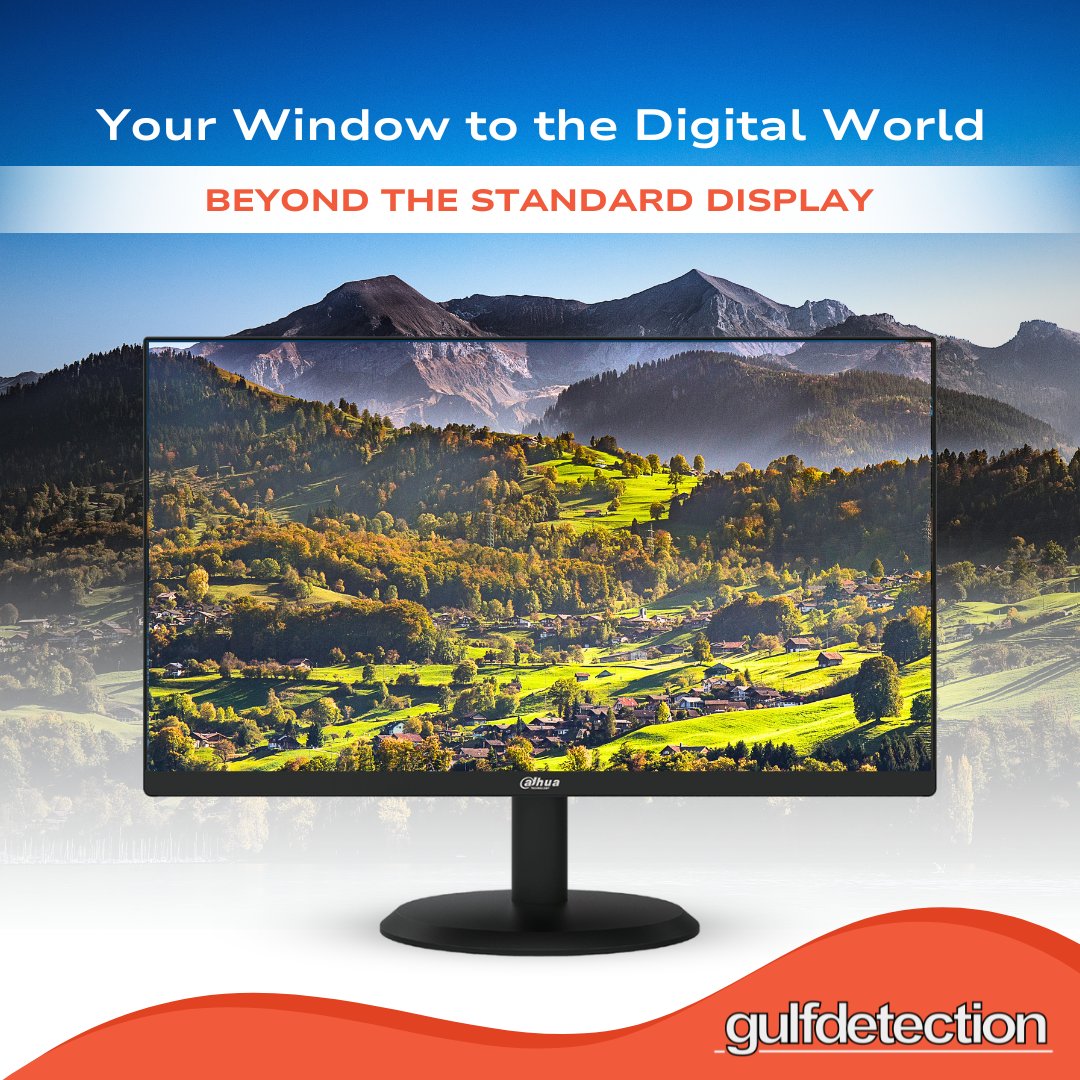 Gulf_Detection's tweet photo. Elevate your viewing experience with Dahua's ultra-thin bezel monitors! Featuring stunning 1920x1080 resolution, versatile HDMI and VGA inputs, and a wide viewing angle.
#DahuaMonitors #1080pResolution #HDMI #DahuaTechnology #VGASupport #WideViewingAngle #PCMonitors #TechDeals https://t.co/cVc3yIZtGu