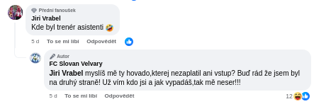 Nemohli byste mě někdo obeznámit se situací kolem Slovanu Velvary? 🙂